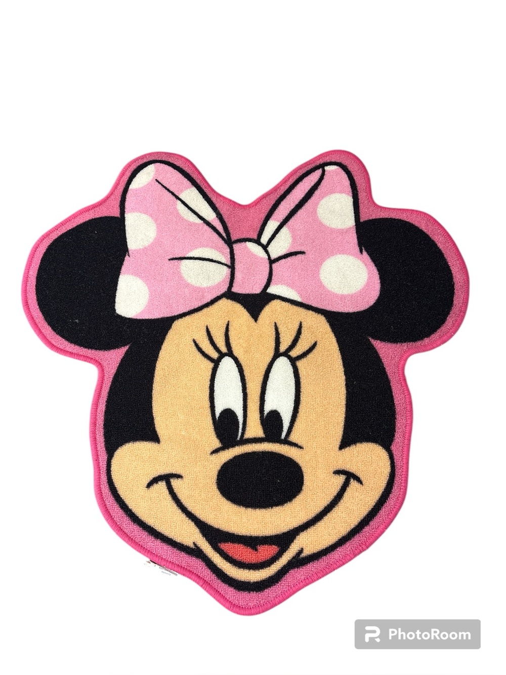 Disney Minnie Mouse Face 25x28 inches bathroom rug